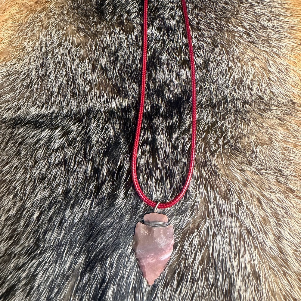 Brown Stone Pendant Necklace